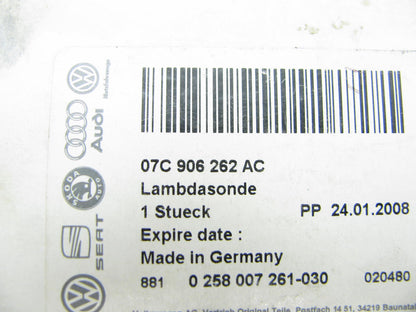 NEW OEM Audi 07C906262AC FRONT Oxygen O2 Sensor  2005 Audi A8 Quattro 6.0L-W12