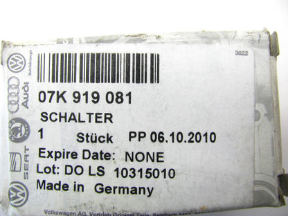 New OEM Engine Oil Pressure Switch Sender For 2012-13 Audi TT Quattro 2.5L Turbo