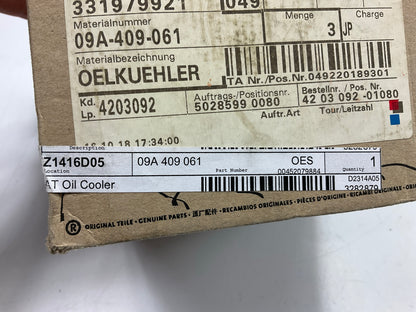NEW GENUINE OEM VW 09A-409-061 Auto Trans Oil Cooler  09A409061