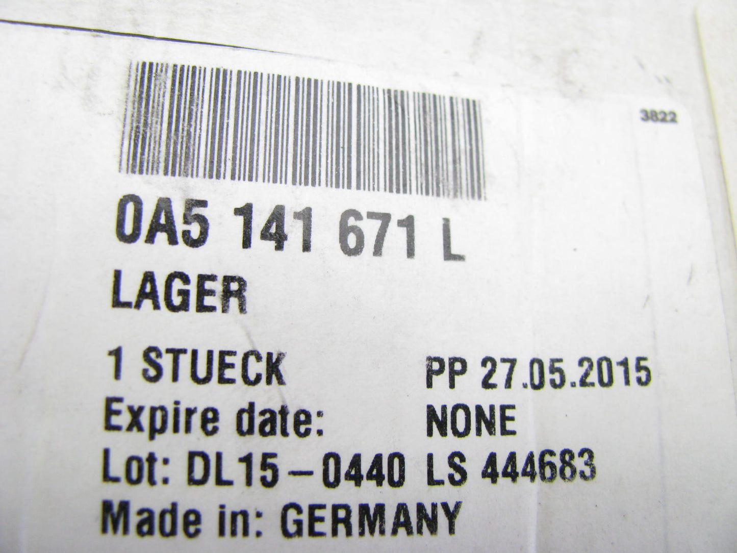 NEW - OEM VW Audi 0A5141671L Manual Transmission Clutch Slave Cylinder