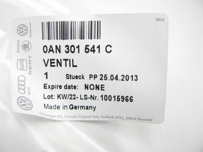 NEW GENUINE OEM Pressure Valve Genuine For Audi 0AN301541C