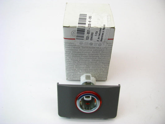 New Cigarette Lighter Power Socket GRAY OEM For 09-10 VW Beetle 1C0857335B 3SG