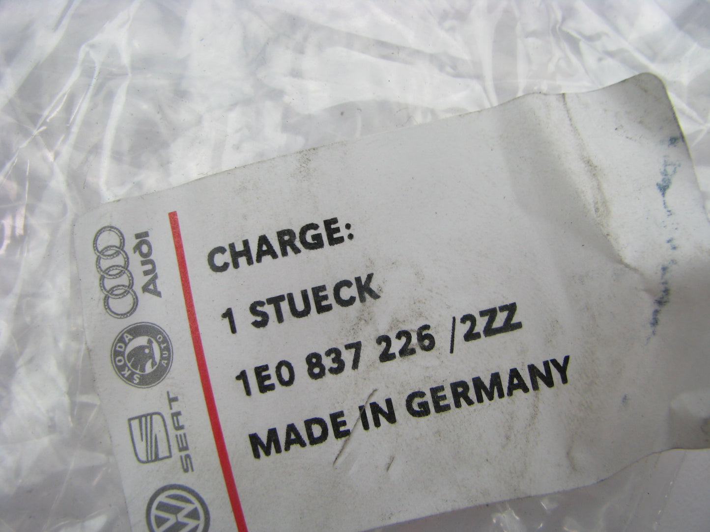 NEW - OEM Audi 1E0-837-226-2ZZ Front Right Interior Door Handle 1999-2002 Cabrio