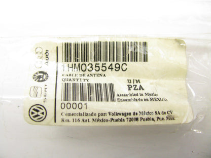 New Genuine OEM Volkswagen Power Radio Antenna For 97-99 Jetta Golf 1HM035549C