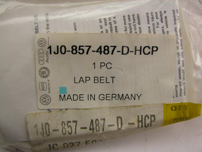 New Genuine OEM Seat Belt Buckle Rear Right Outer - 99-01 VW Golf 1J0857487DHCP