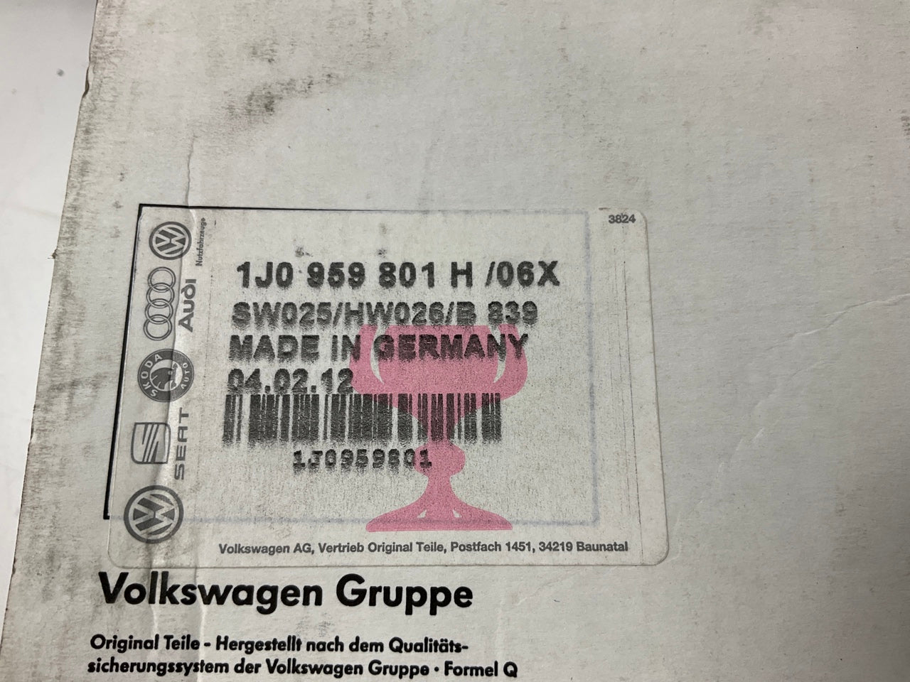 NEW GENUINE OEM VW 1J0959801H-06X FRONT Left Power Window Motor - 1999-01 Passat