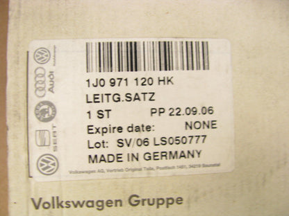 NEW - OEM J0971120HK Front Left Side Door Wire Harness - 2003-2007 VW Golf