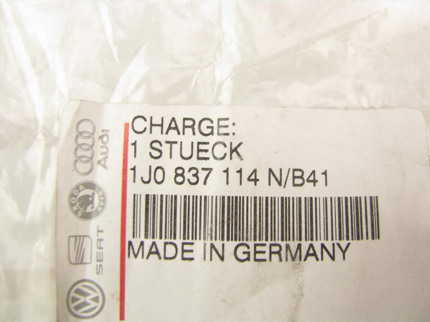 NEW - OEM VW Audi 1J0 837 114 NB41 Front Right Interior Door Handle