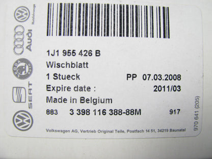 NEW - OEM VW 1J1955426B Right Passenger Side Windshield Wiper Blade