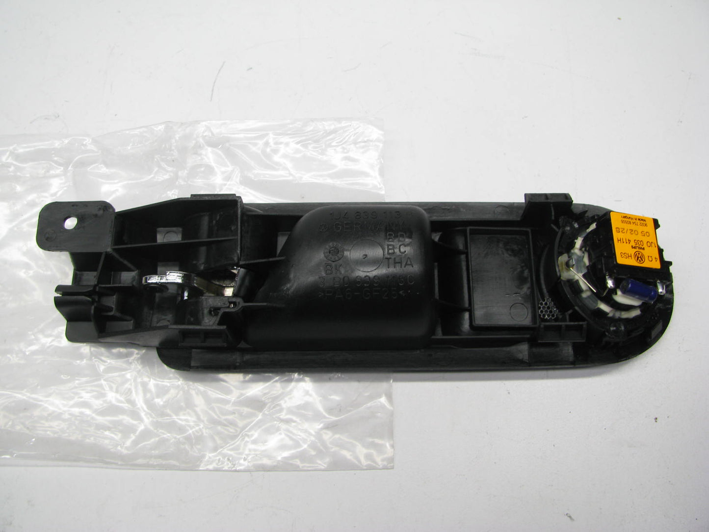 NEW - OEM 1J4839113B-B41 Rear LH Interior Door Handle W/ Tweeter 1999-02 VW Golf