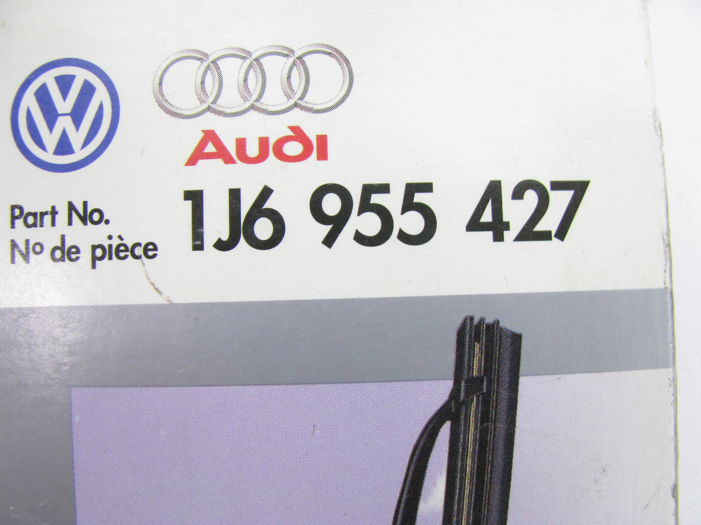 NEW - OEM VW Audi 1J6955427 Liftgate Hatch Wiper Blade 1999-2006 Volkswagen Golf