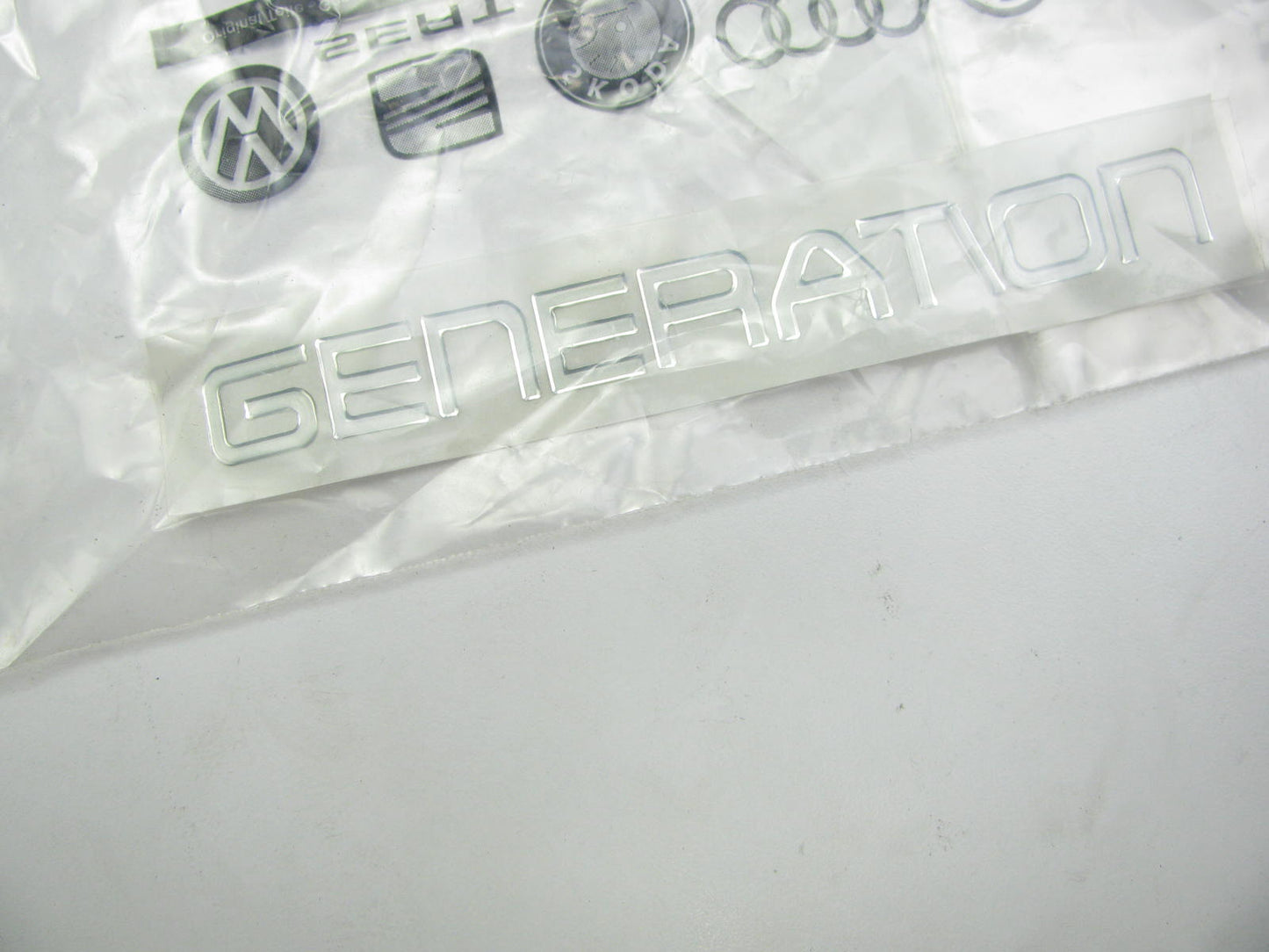 New Genuine OEM Rear Deck Lid Trunk Generation Badge For Volkswagen Golf 03-07