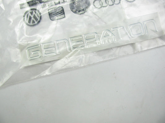New Genuine OEM Rear Deck Lid Trunk Generation Badge For Volkswagen Golf 03-07