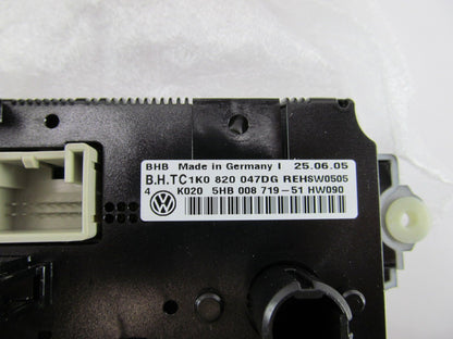 NEW - OEM VW Audi 1K0820047DG HVAC Climate Control Module - CELSIUS