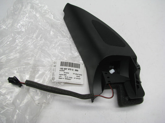NEW - OEM VW Audi 1K0837973Q-9B9 Left Drivers Side Corner Trim W/ Speaker