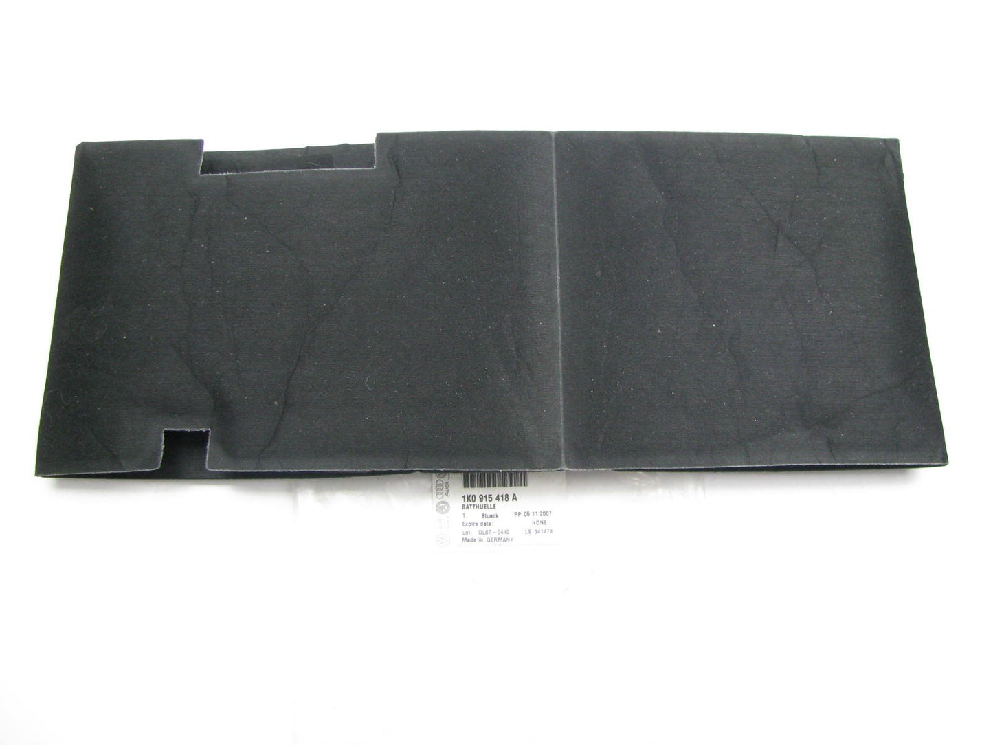 NEW - OEM Battery Protective Shield Cover Insulator Pad 15-17 Audi Q3 1K0915418A