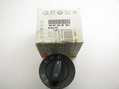 New Genuine Headlight Head Lamp Switch Black OEM VW 1K0941431BEREH