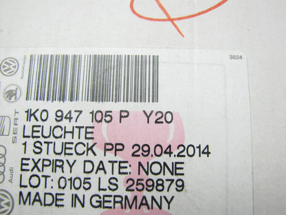 NEW - Genuine Front Reading Map Light Dome Lamp OEM For VW 1K0947105PY20