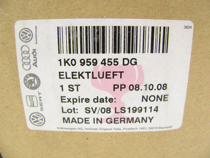 NEW - OEM GENUINE VW Audi 1K0959455DG Right Radiator Cooling Fan