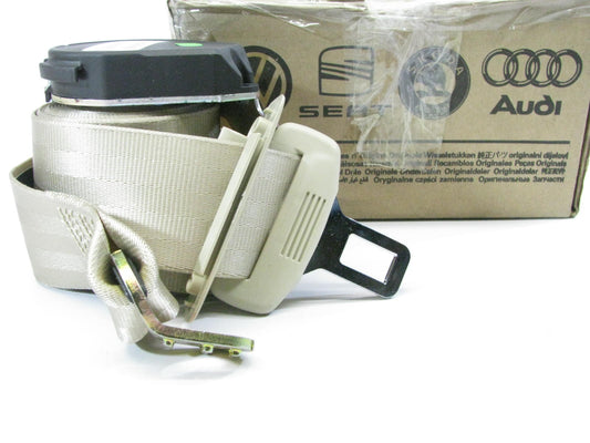 NEW - OEM 1Y0857805AHZP Rear Left Seat Belt BEIGE For 2006 Volkswagen Beetle