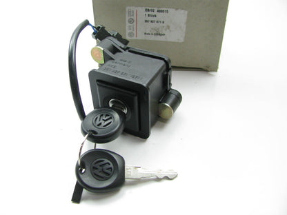 New Genuine Trunk Lid Lock Cylinder W/ 2 Keys OEM For 91-94 Passat 357827571G