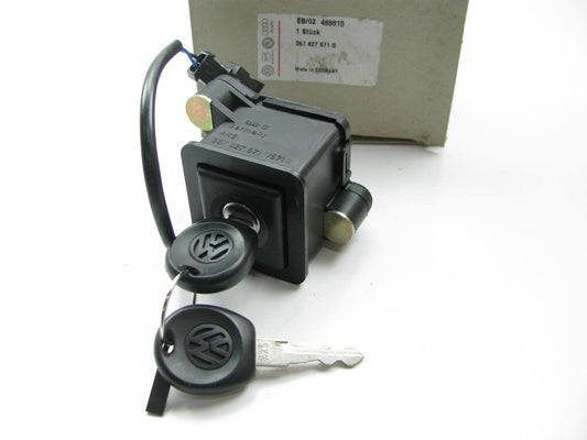 New Genuine Trunk Lid Lock Cylinder W/ 2 Keys OEM For 91-94 Passat 357827571G