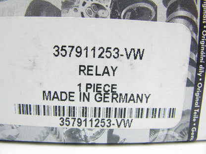 NEW GENUINE OEM Vw Audi 357911253 Glow Plug Relay