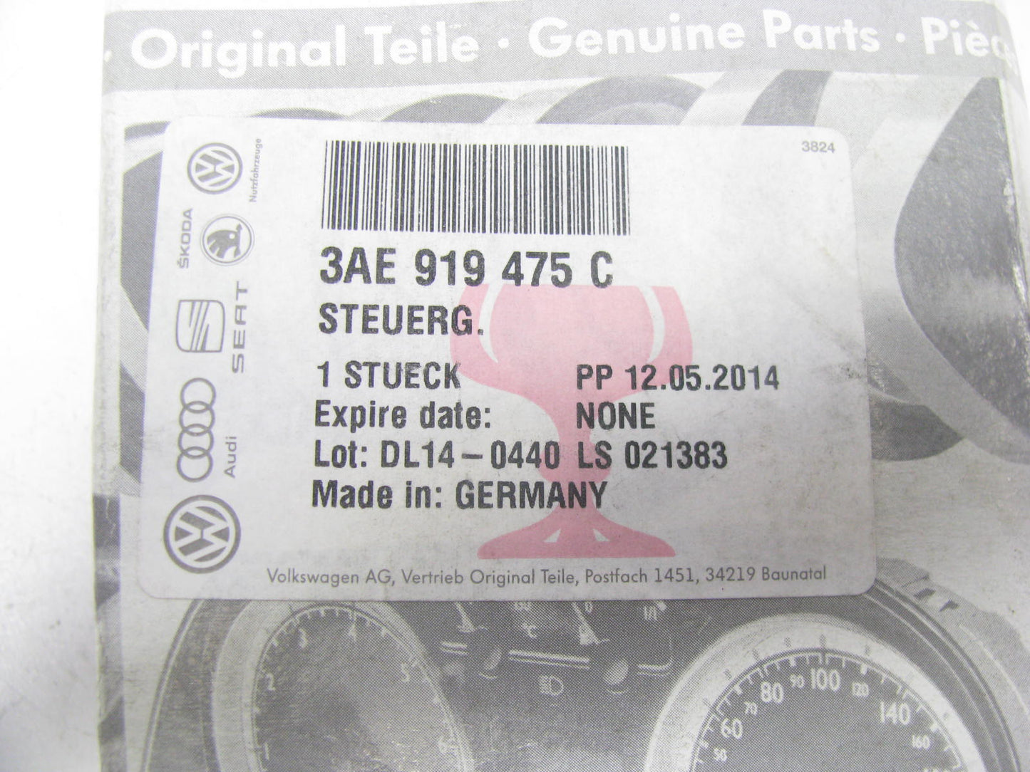 NEW - OEM VW Audi 3AE919475C Reverse Distance Park Assist Module 2013-14 CC