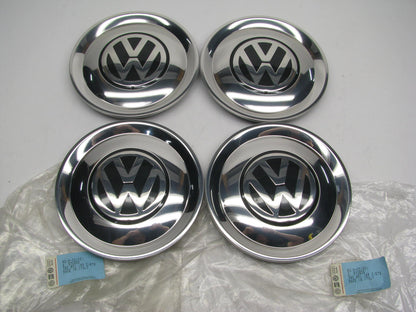 (4) NEW Wheel Center Caps 3B0601149E-KTB Genuine OEM For 1998-2005 VW Passat