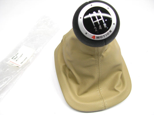 New Manual Trans Gear Shift Knob & Boot BEIGE OEM 04-05 VW Passat 3B0711113ANSC