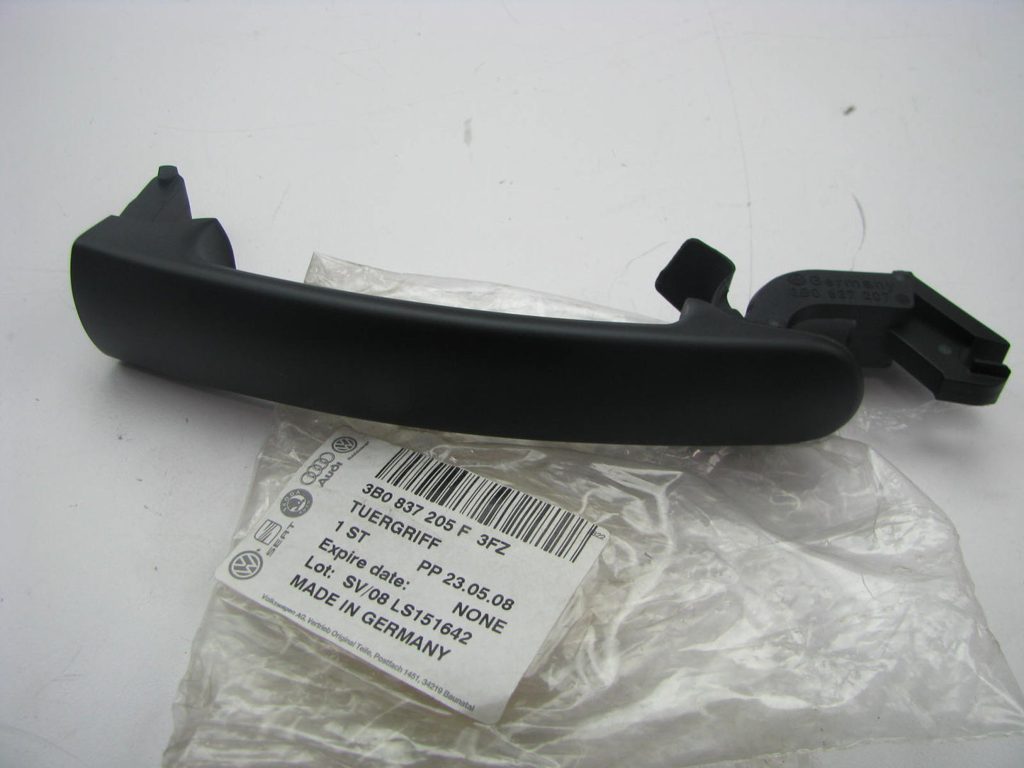 NEW - OEM VW Audi 3B0837205F3FZ Front Left Outside Door Handle