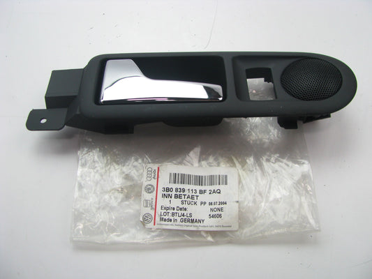 NEW - OEM VW 3B0839113BF2AQ Rear Left Interior Door Handle 1998-2005 VW Passat