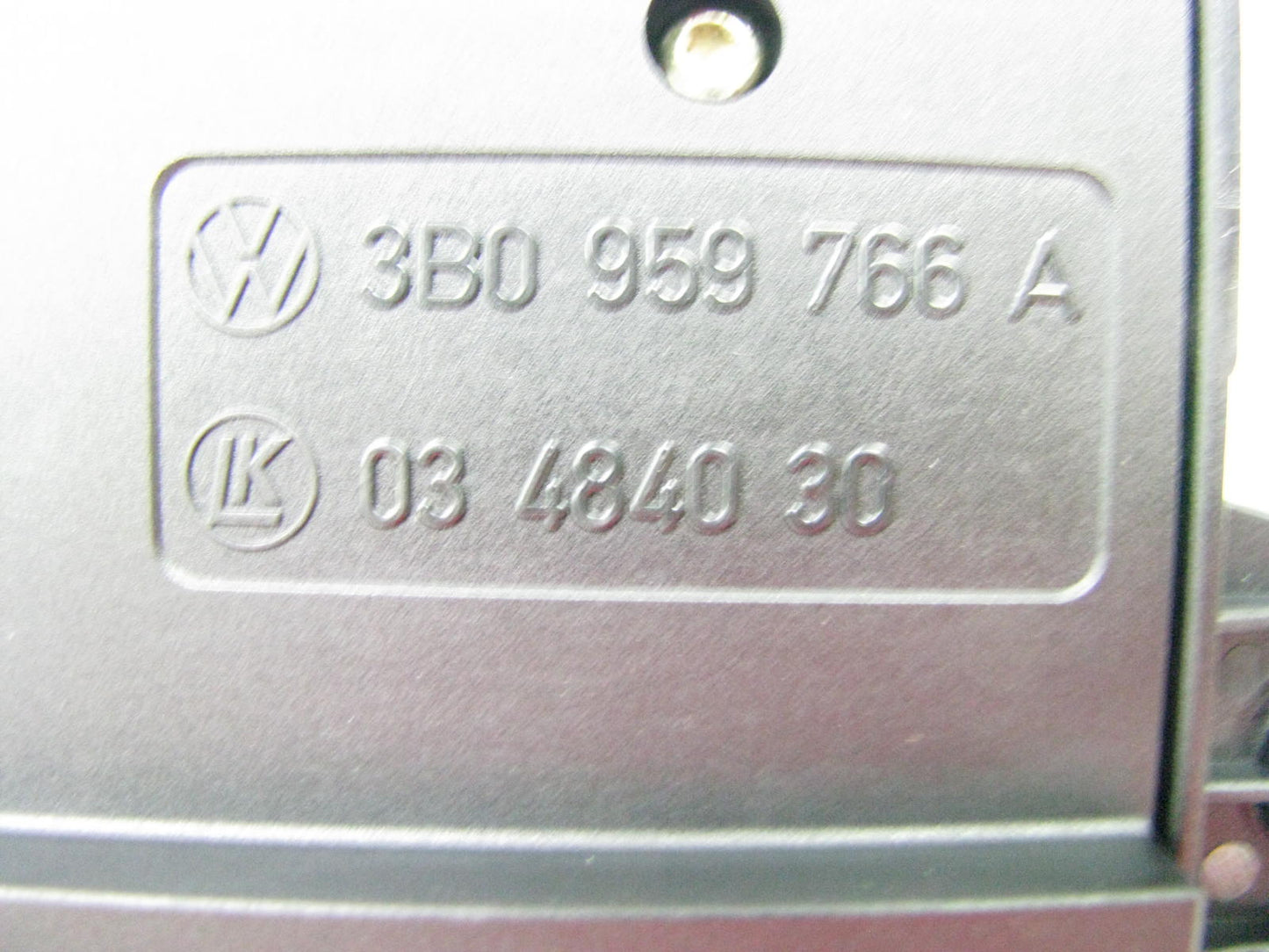 NEW - OEM Audi 3B0959766A01C Right Power Seat Switch 1999-05 Passat 01-05 Jetta
