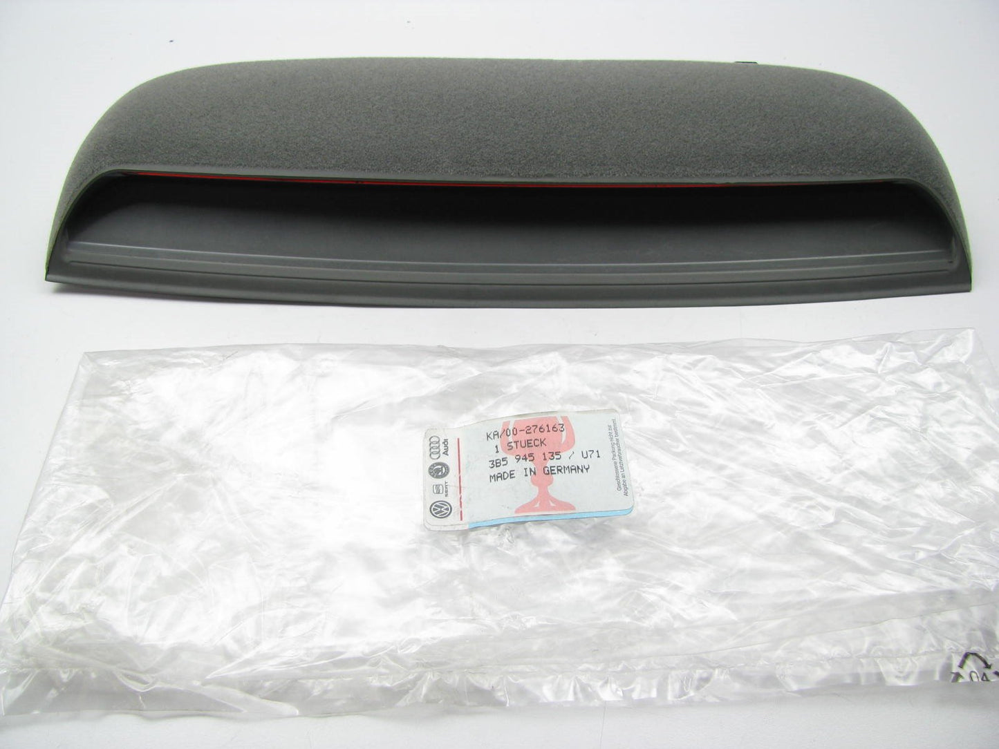 New OEM High Mount 3rd Stop Brake Lamp Light GRAY - 1998-2000 VW Passat SEDAN
