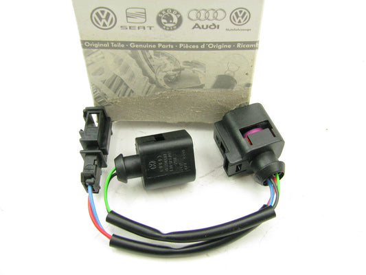 New Genuine OEM License Plate LAmp Wiring Harness For Volkswagen Passat 2001-05