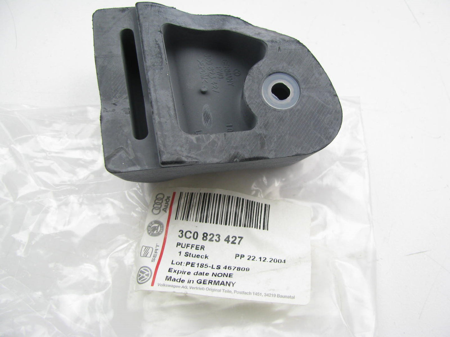 NEW - OEM Hood Rubber Bumper Stopper VW AUDI 3C0823427