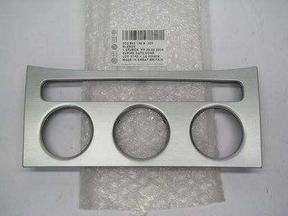 NEW OEM HVAC Panel Trim Brushed Aluminum 3C0863100A20V For 2006-2010 VW Passat