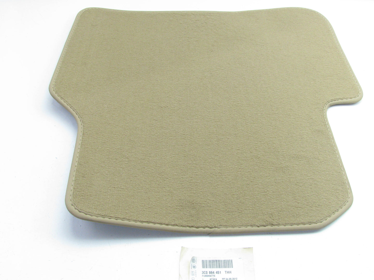 NEW GENUINE VW Audi 3C0864451THH REAR LEFT Floor Carpet Mat OEM For 06-11 Passat