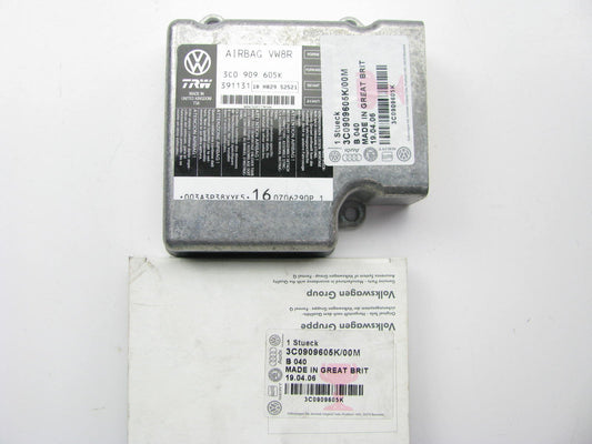 NEW - OEM SRS Control Module For 2006-07 Volkwagen Passat 3C0909605K00M