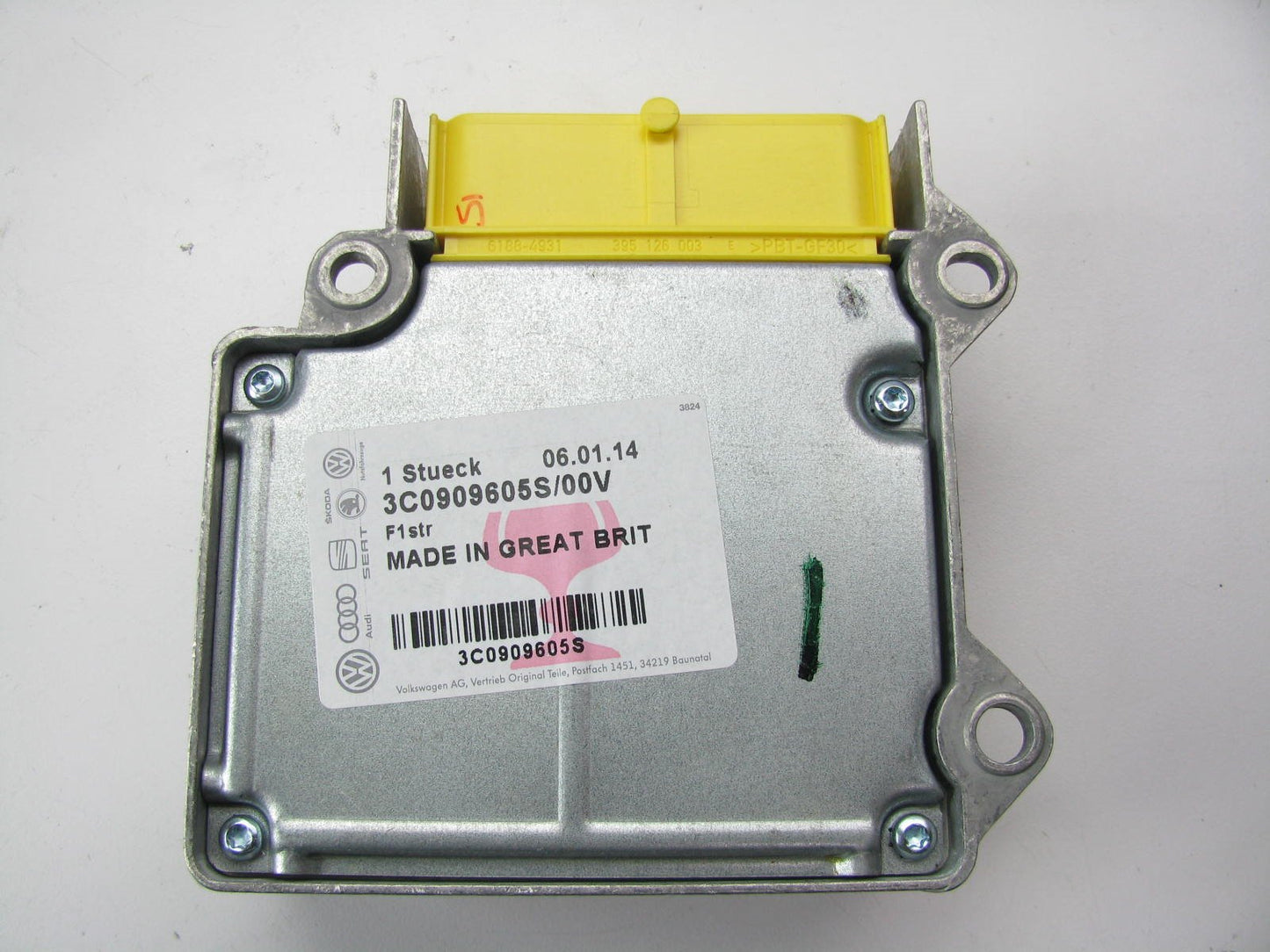 NEW GENUINE OEM SRS Control Module 2007-2008 VW Passat 2.0L 3C0909605S00V