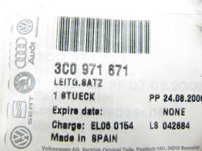 NEW - OEM VW Audi 3C0971671 Front Headlight Headlamp Wiring Wire Harness
