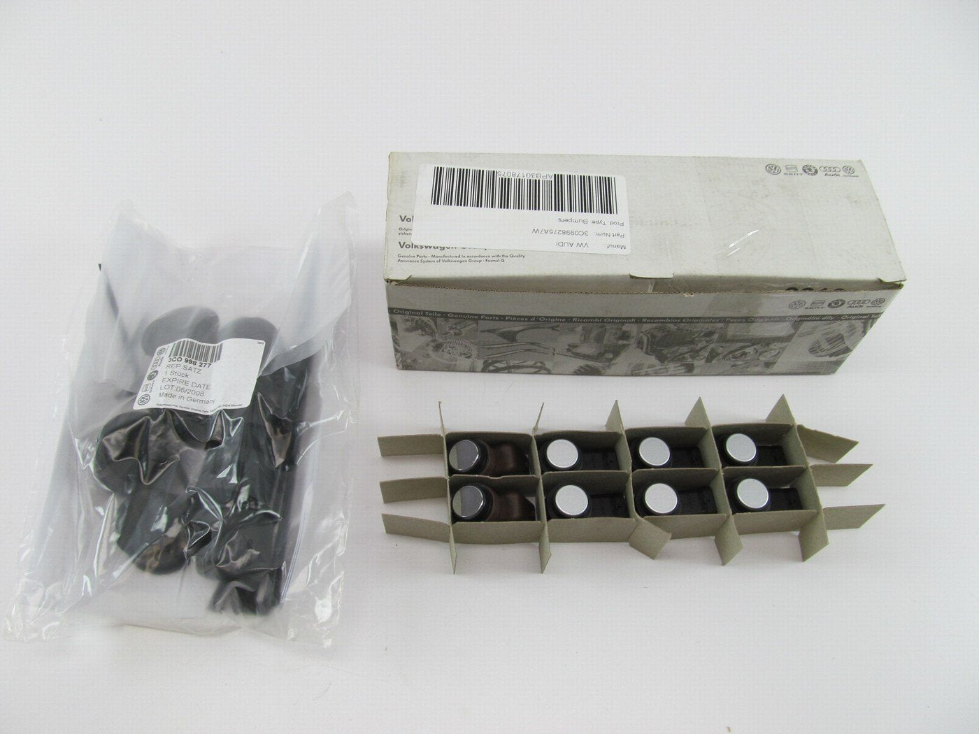 NEW OEM VW Audi 3C0998275A7W Parking Sensor Kit (6) 3C0919275L (2) 3C0919275N