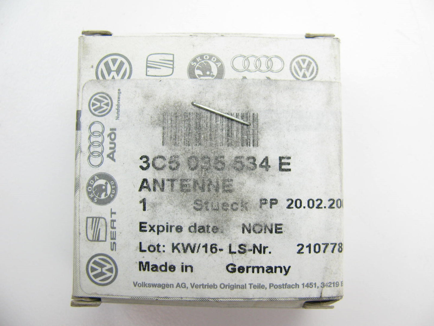 3C5035534E Rear Navigation Antenna OEM For VW Volkswagen Passat 2006-2011