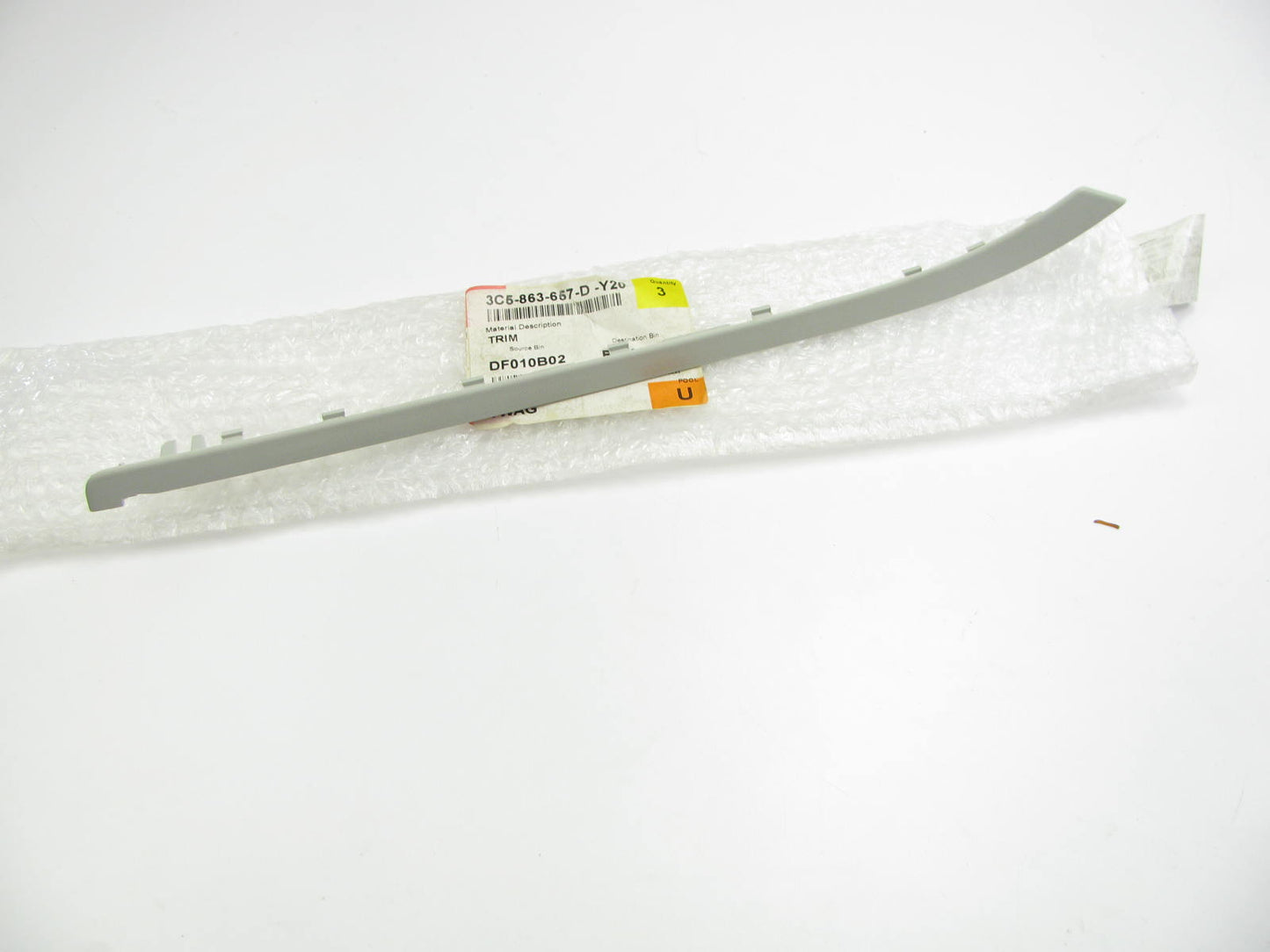 NEW - OEM VW Audi 3C5863657DY20 Rear Left C-Pillar Trim Panel 2006-2010 Passat