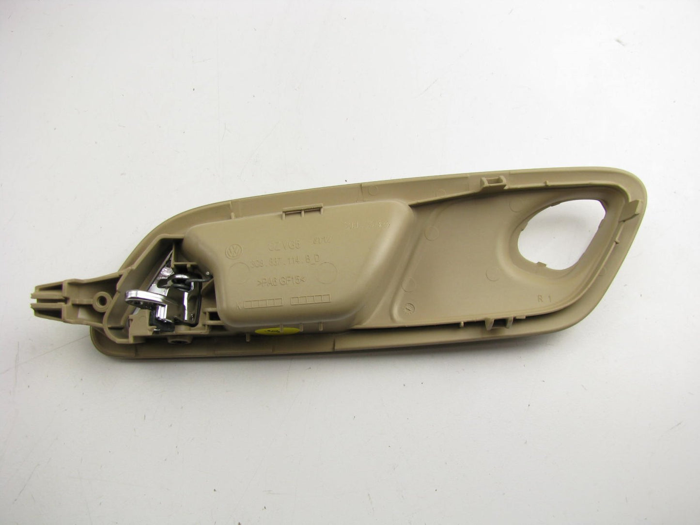 New Genuine Rear Right Passenger Door Inside Handle Beige OEM For 13-14 VW CC