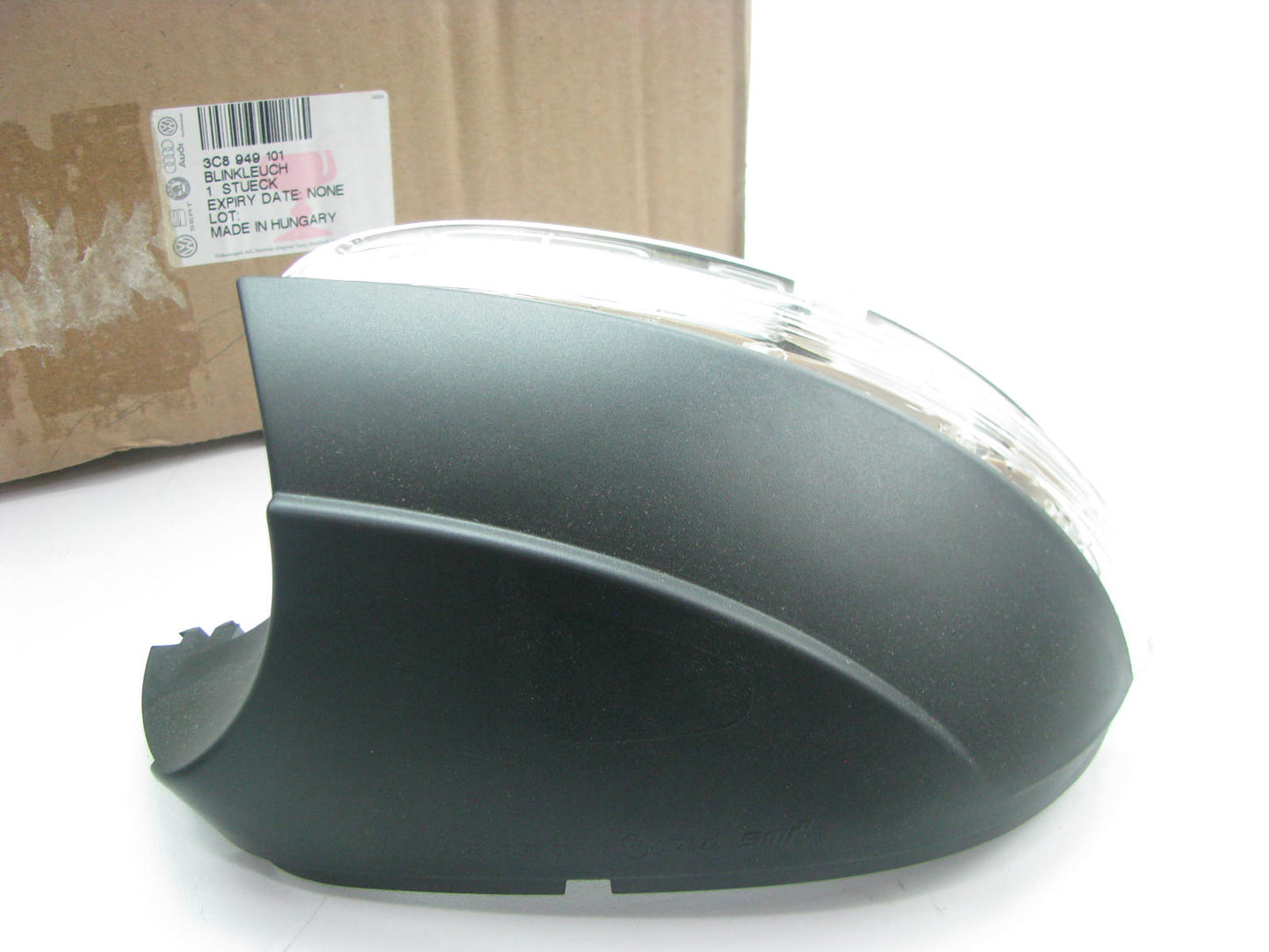 NEW - OEM VW Audi 3C8949101 Left Mirror Turn Signal Light 2009-12 CC 09-11 Eos