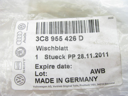New Genuine Right Side Windshield Wiper Blade OEM For Volkswagen 3C8955426D