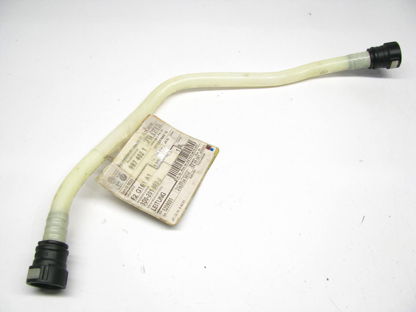 NEW - OEM 3D0201993J Diesel Fuel Tank Breather Line Pipe Hose 2004-06 VW Phaeton