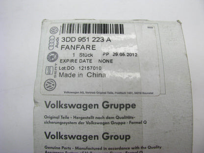 NEW GENUINE High Tone (510 Hz) Horn OEM 2004-2010 VW Touareg 3DD951223A