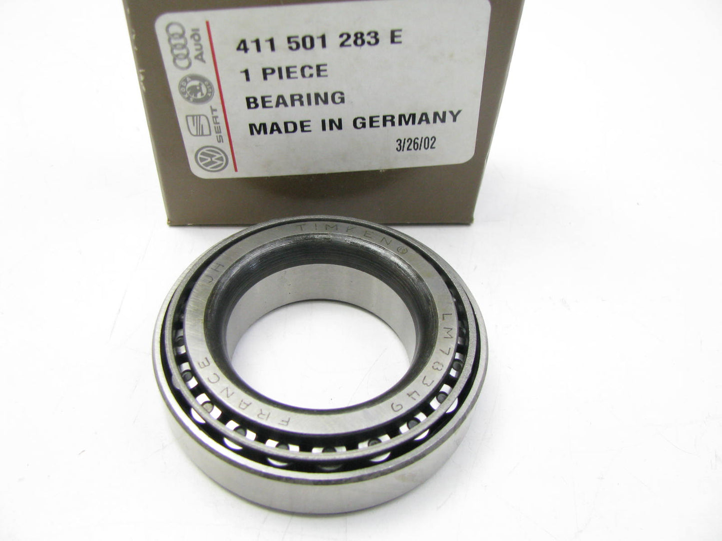 NEW - OEM VW Audi 411501283E Manual Transmission Pinion Bearing - Center